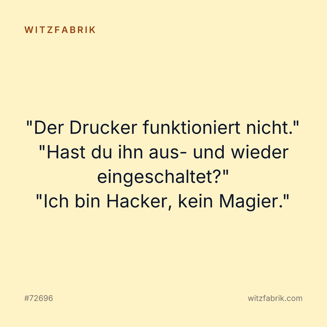 Witzfabrik-Bild zu Witz #72696