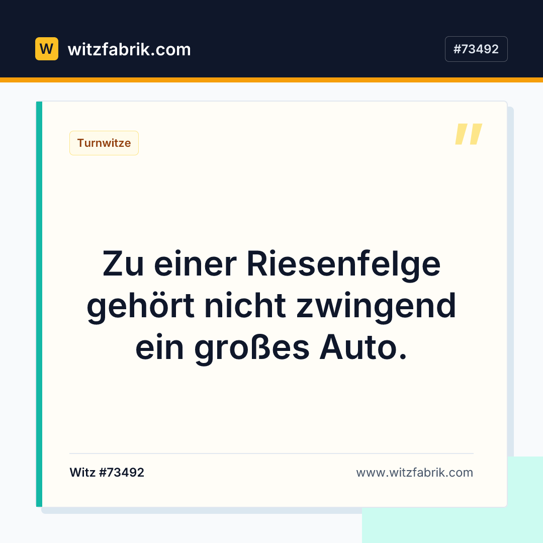 Witzfabrik-Bild zu Witz #73492