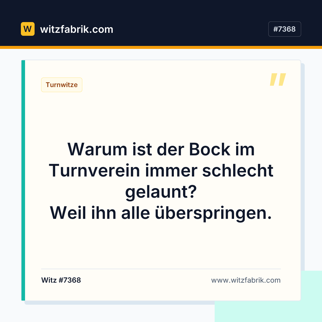 Witzfabrik-Bild zu Witz #7368