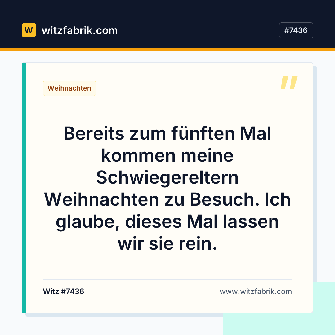Witzfabrik-Bild zu Witz #7436