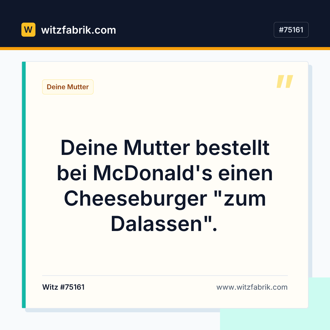 Witzfabrik-Bild zu Witz #75161