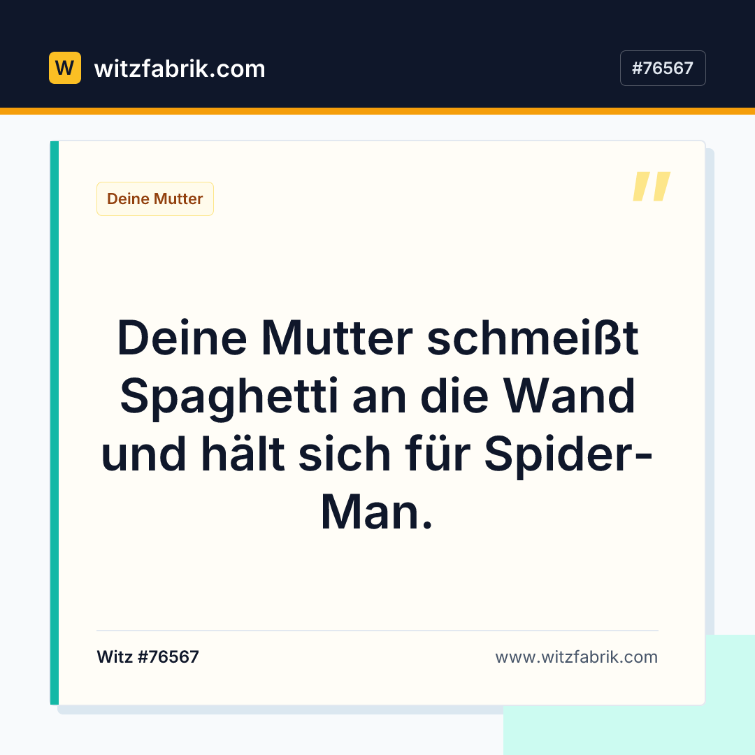 Witzfabrik-Bild zu Witz #76567