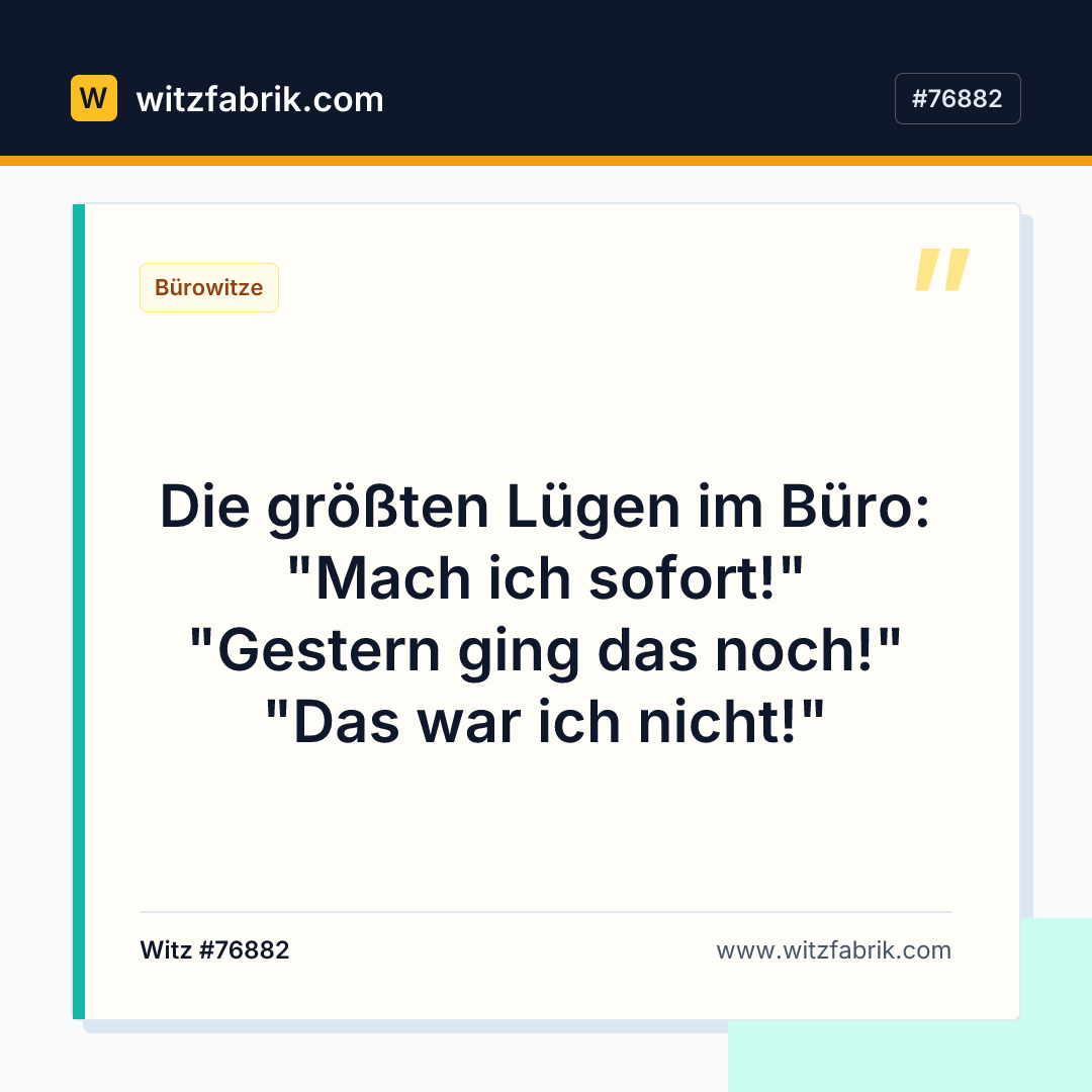 Witzfabrik-Bild zu Witz #76882