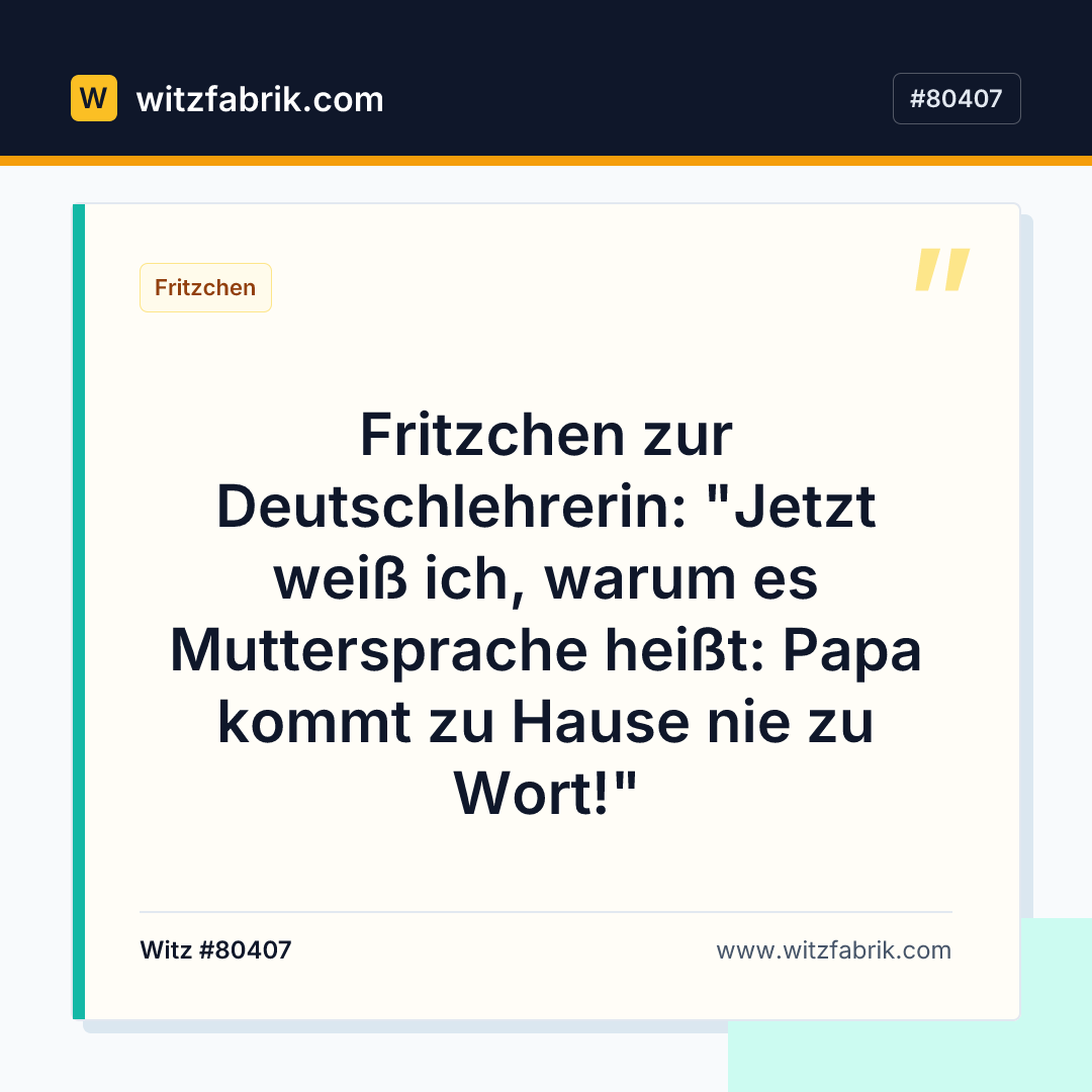 Witzfabrik-Bild zu Witz #80407