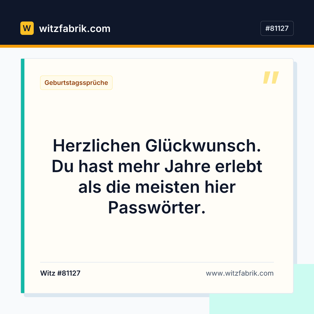 Witzfabrik-Bild zu Witz #81127