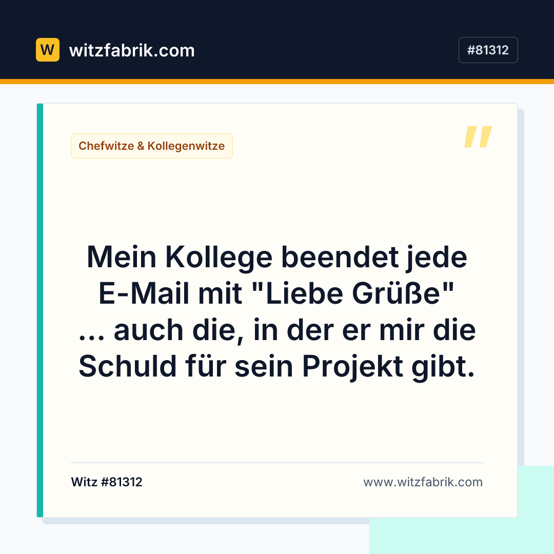 Witzfabrik-Bild zu Witz #81312