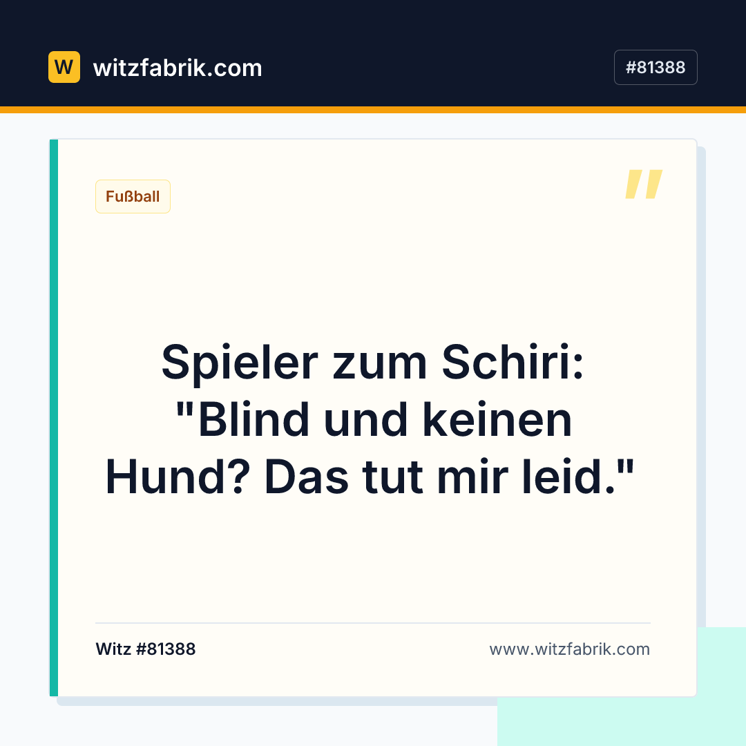 Witzfabrik-Bild zu Witz #81388