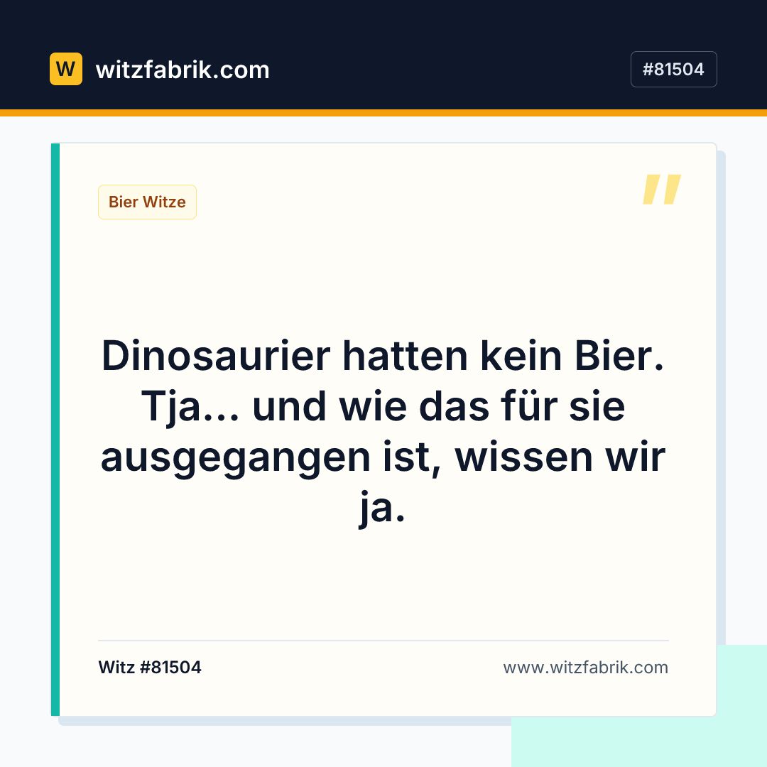 Witzfabrik-Bild zu Witz #81504