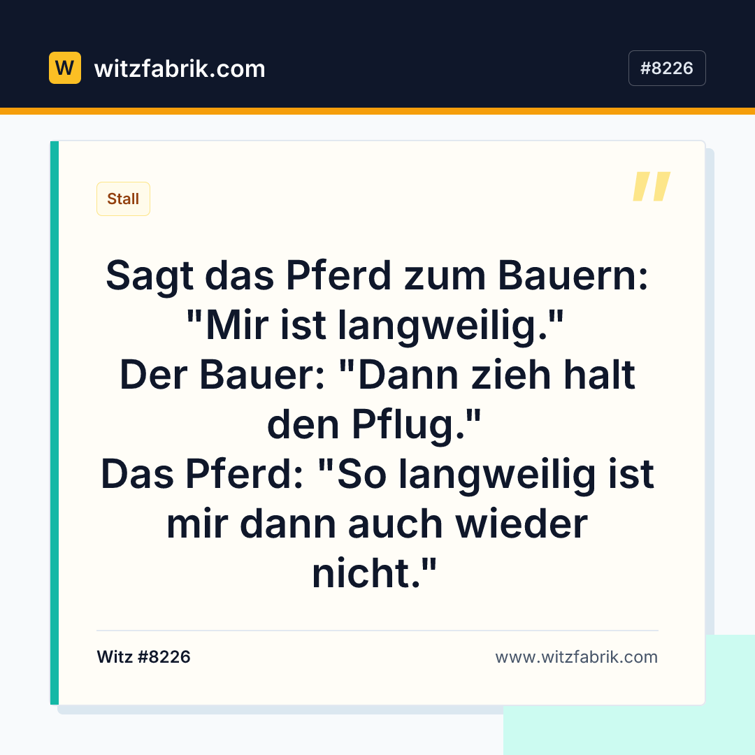 Witzfabrik-Bild zu Witz #8226