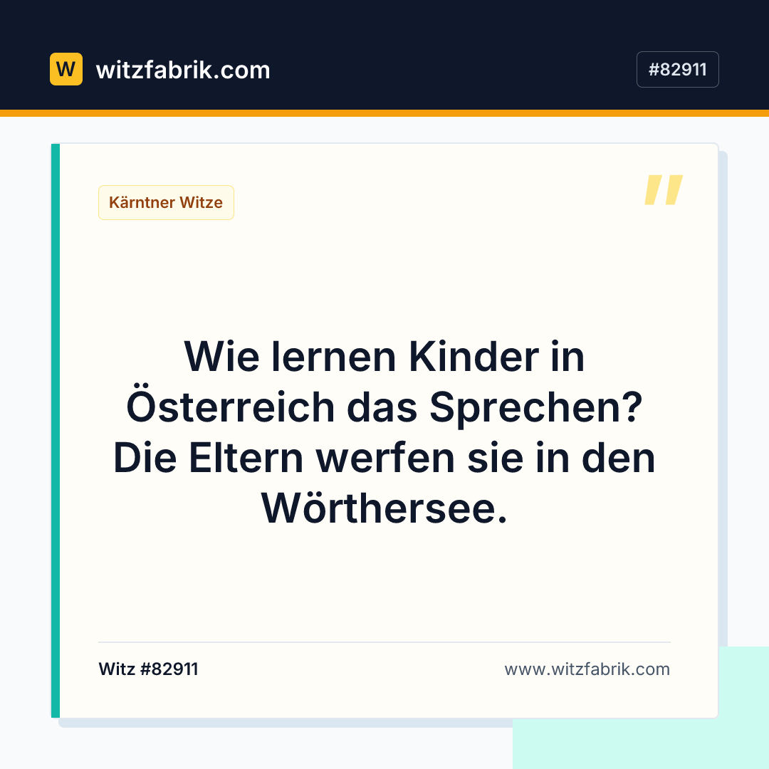 Witzfabrik-Bild zu Witz #82911