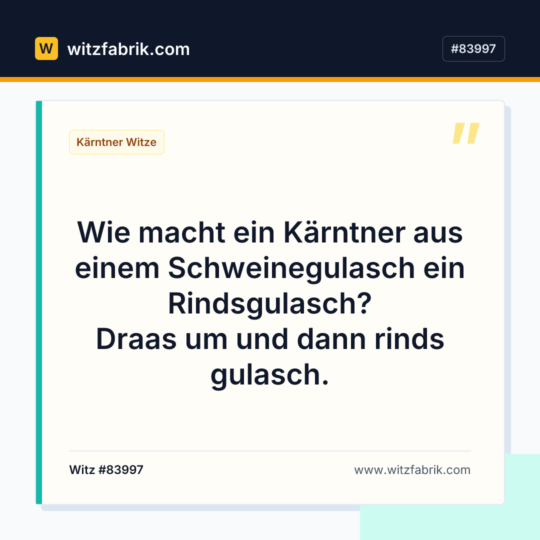 Witzfabrik-Bild zu Witz #83997