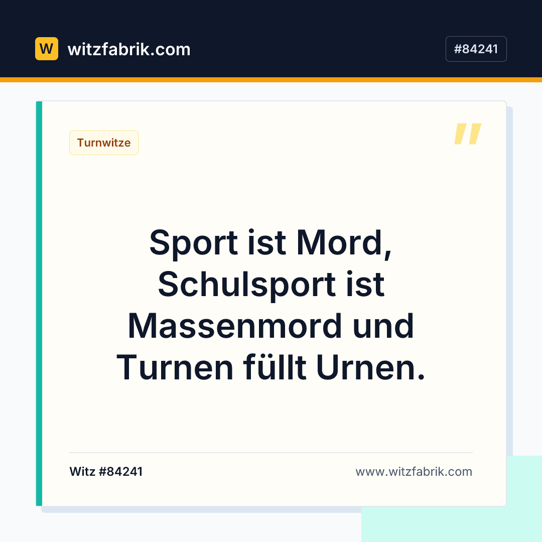 Witzfabrik-Bild zu Witz #84241