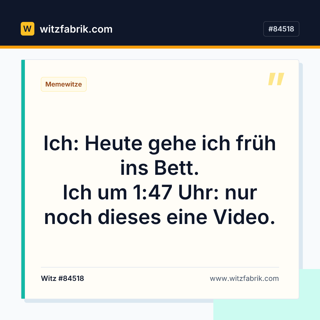 Witzfabrik-Bild zu Witz #84518