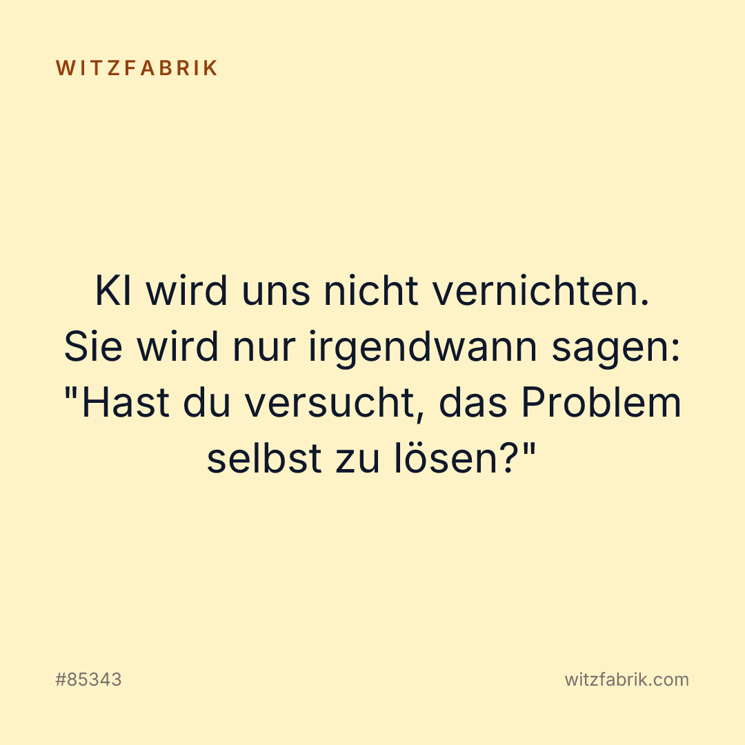 Witzfabrik-Bild zu Witz #85343
