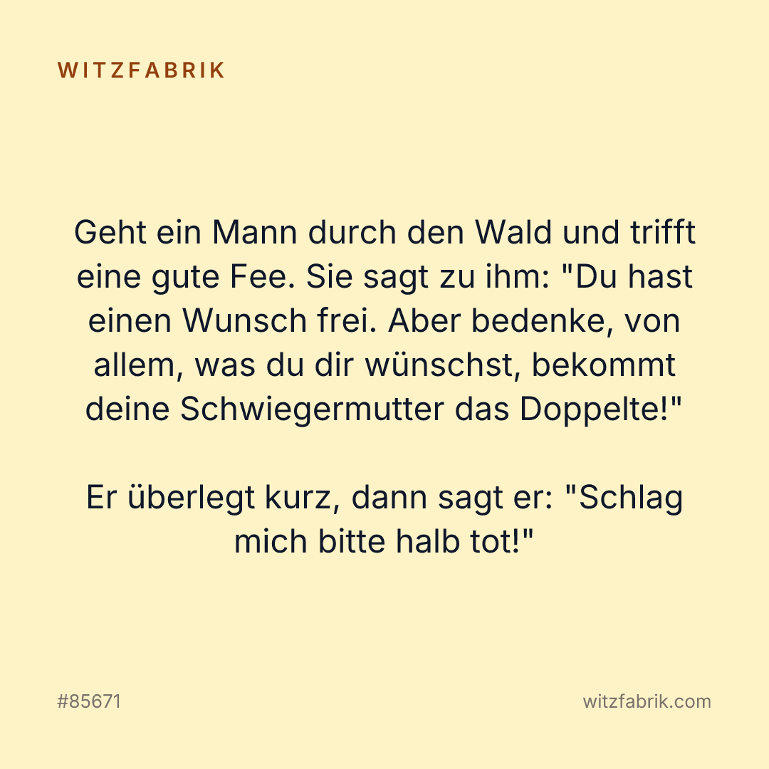 Witzfabrik-Bild zu Witz #85671
