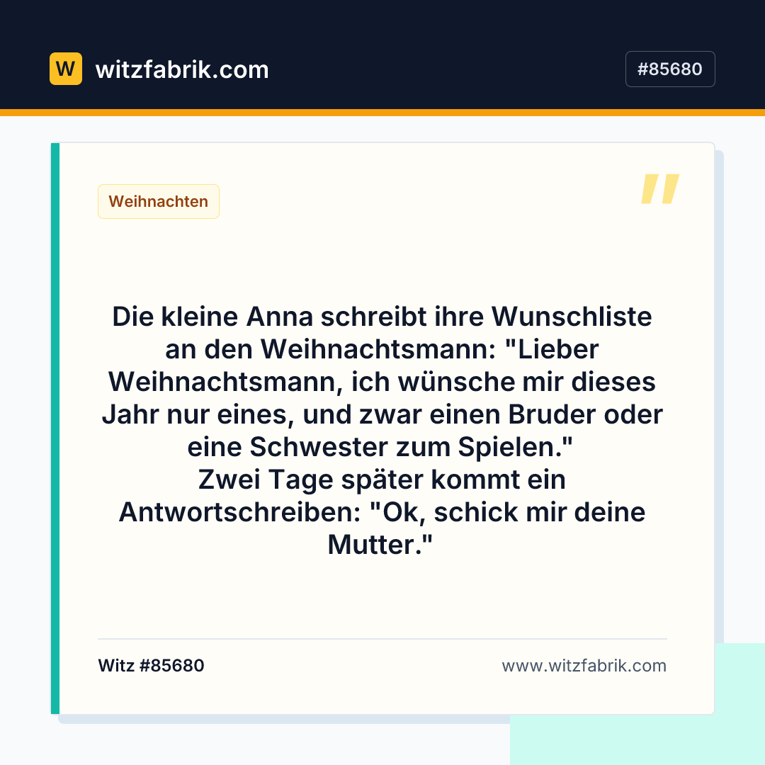 Witzfabrik-Bild zu Witz #85680