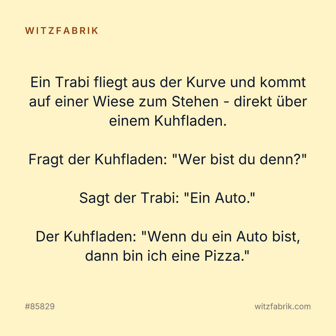 Witzfabrik-Bild zu Witz #85829