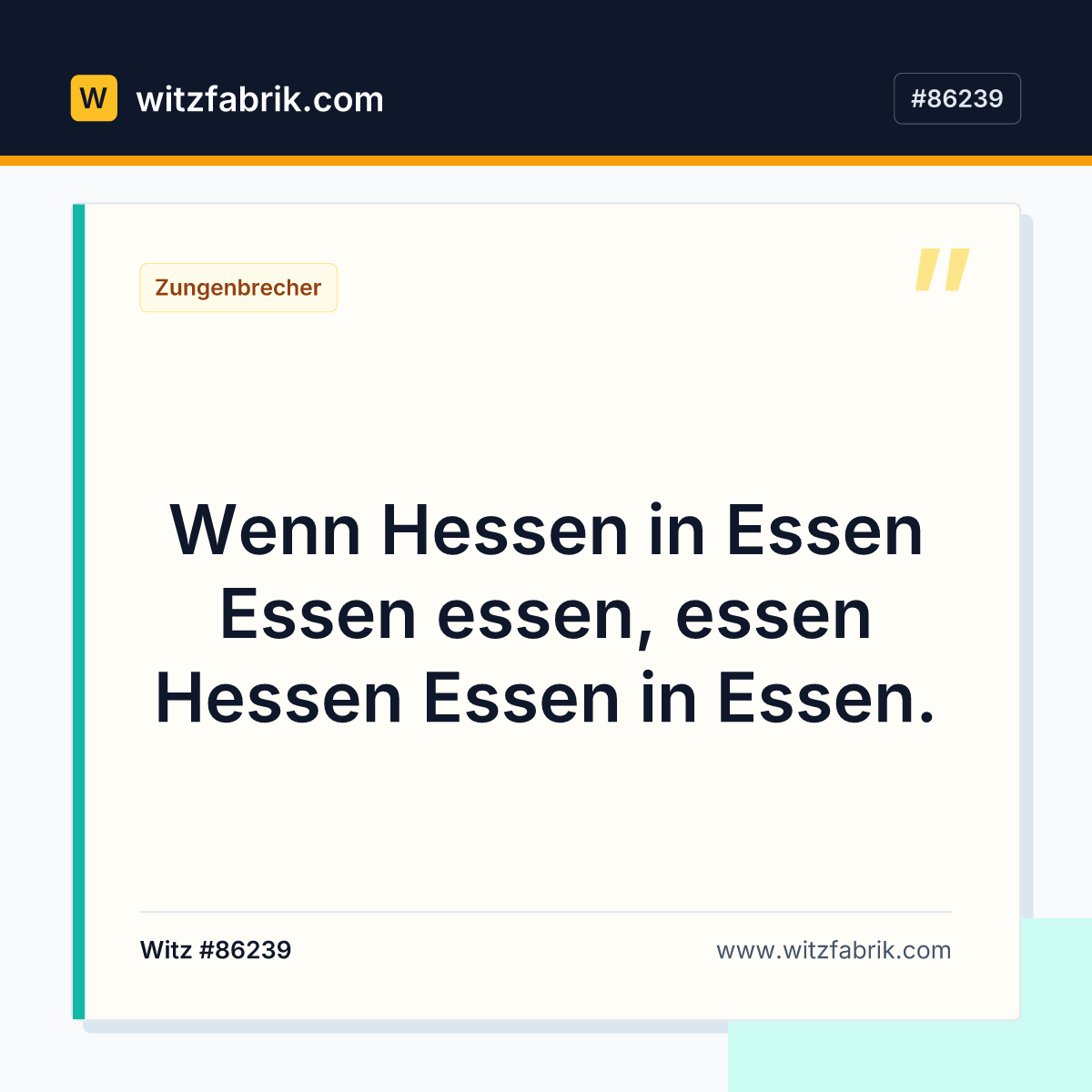 Wenn Hessen in Essen Essen essen, essen Hessen Essen in Essen.