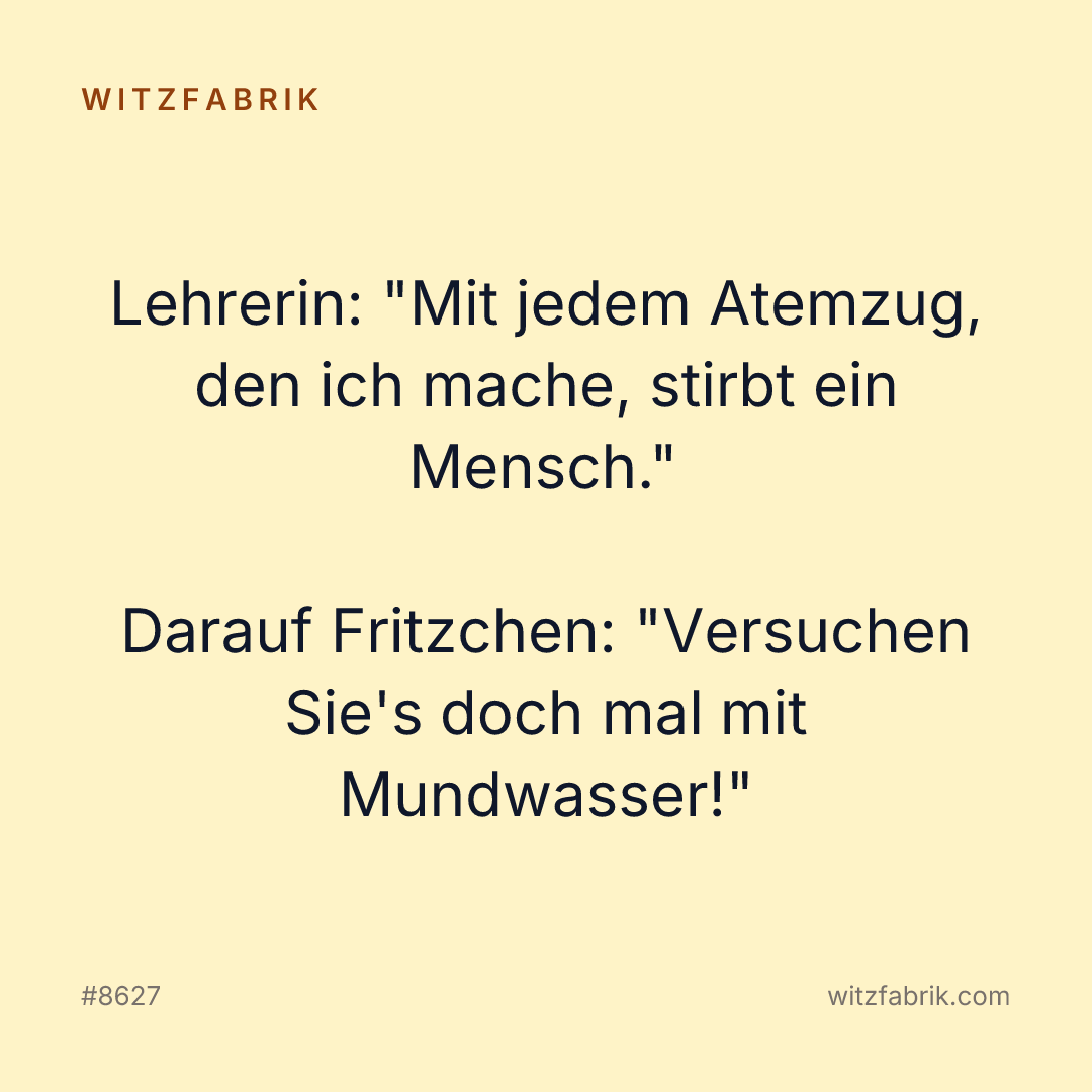Witzfabrik-Bild zu Witz #8627