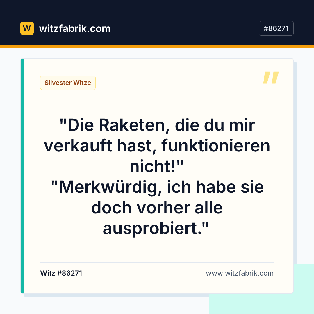 Witzfabrik-Bild zu Witz #86271