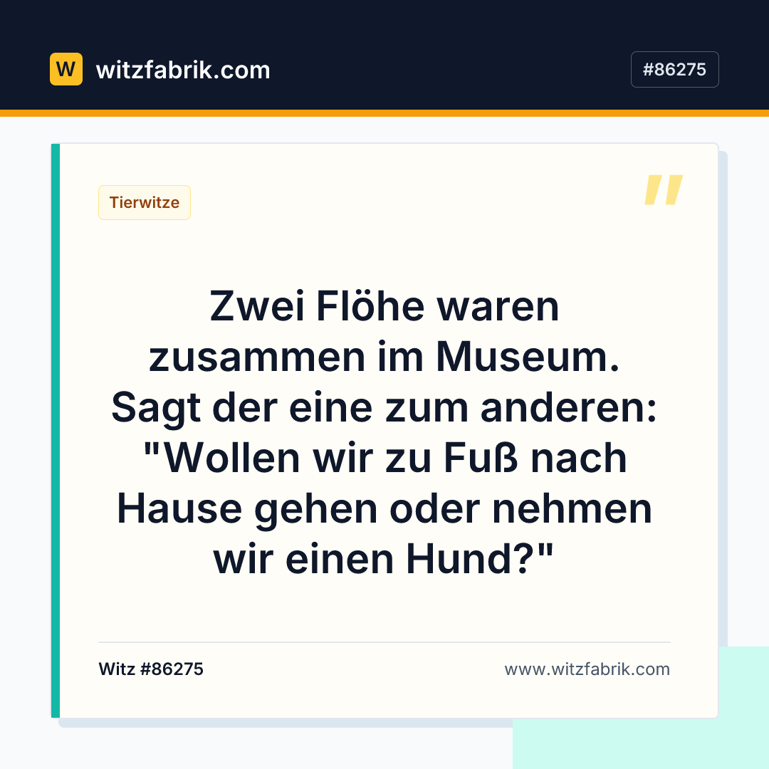 Witzfabrik-Bild zu Witz #86275