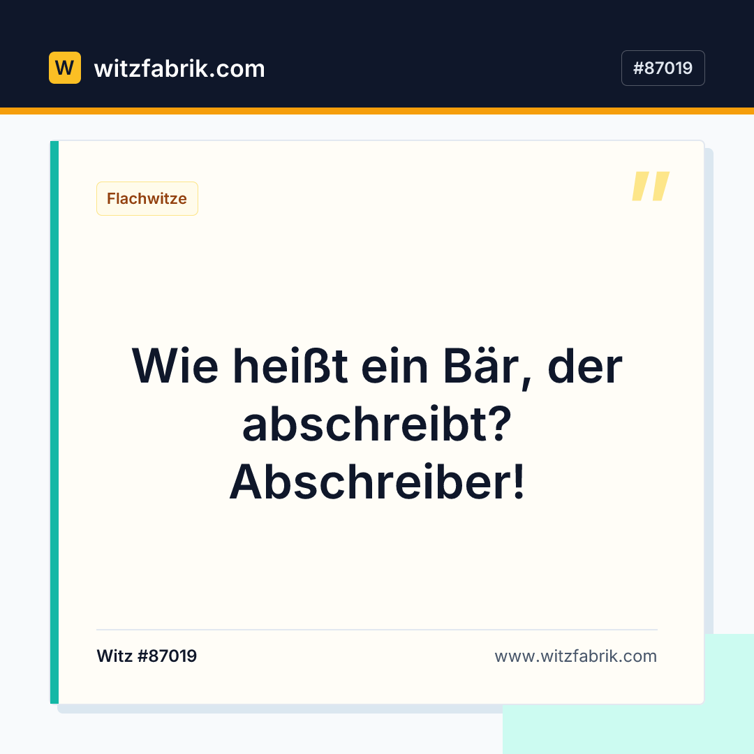 Witzfabrik-Bild zu Witz #87019