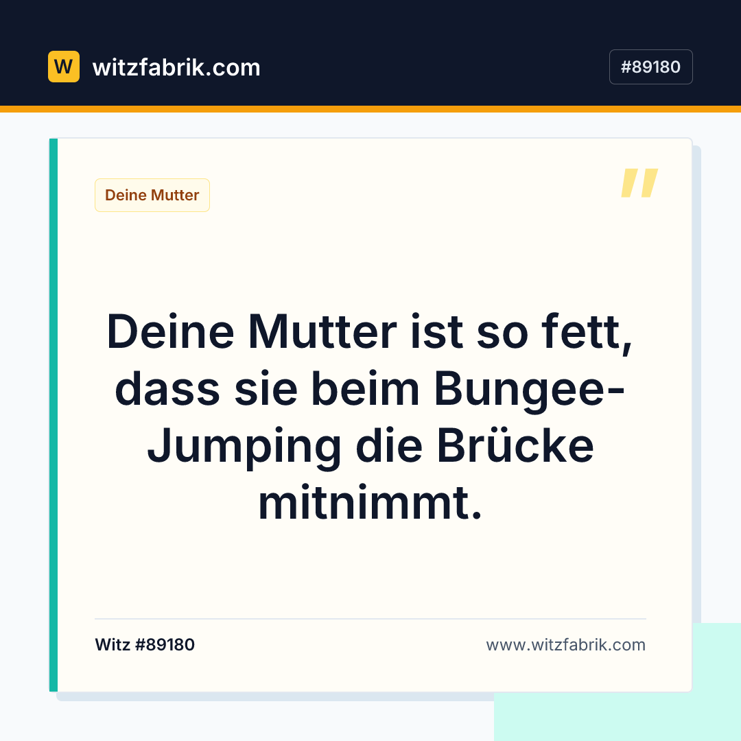 Witzfabrik-Bild zu Witz #89180