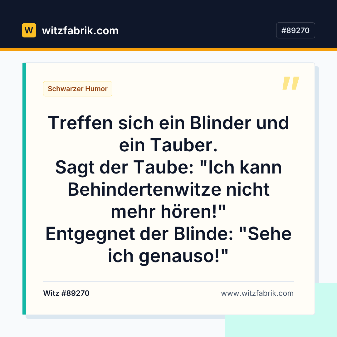 Witzfabrik-Bild zu Witz #89270