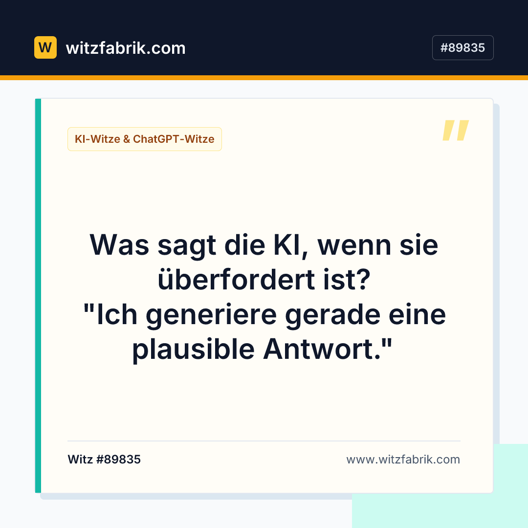 Witzfabrik-Bild zu Witz #89835