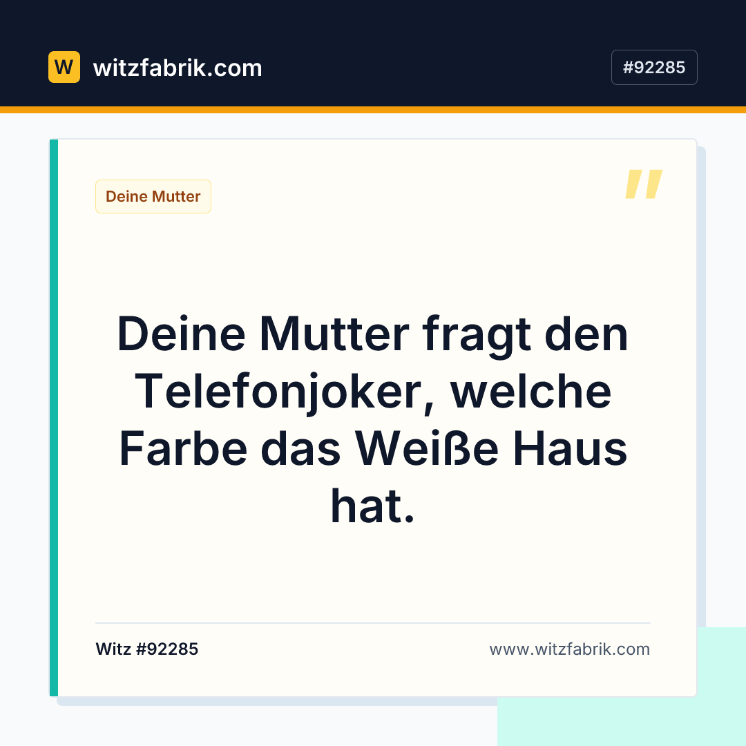 Witzfabrik-Bild zu Witz #92285