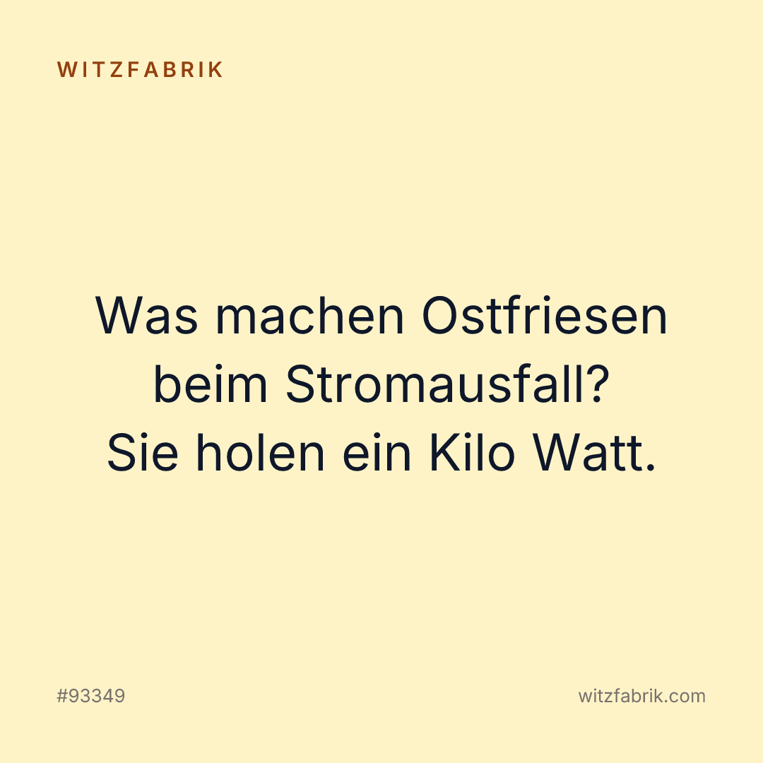 Witzfabrik-Bild zu Witz #93349