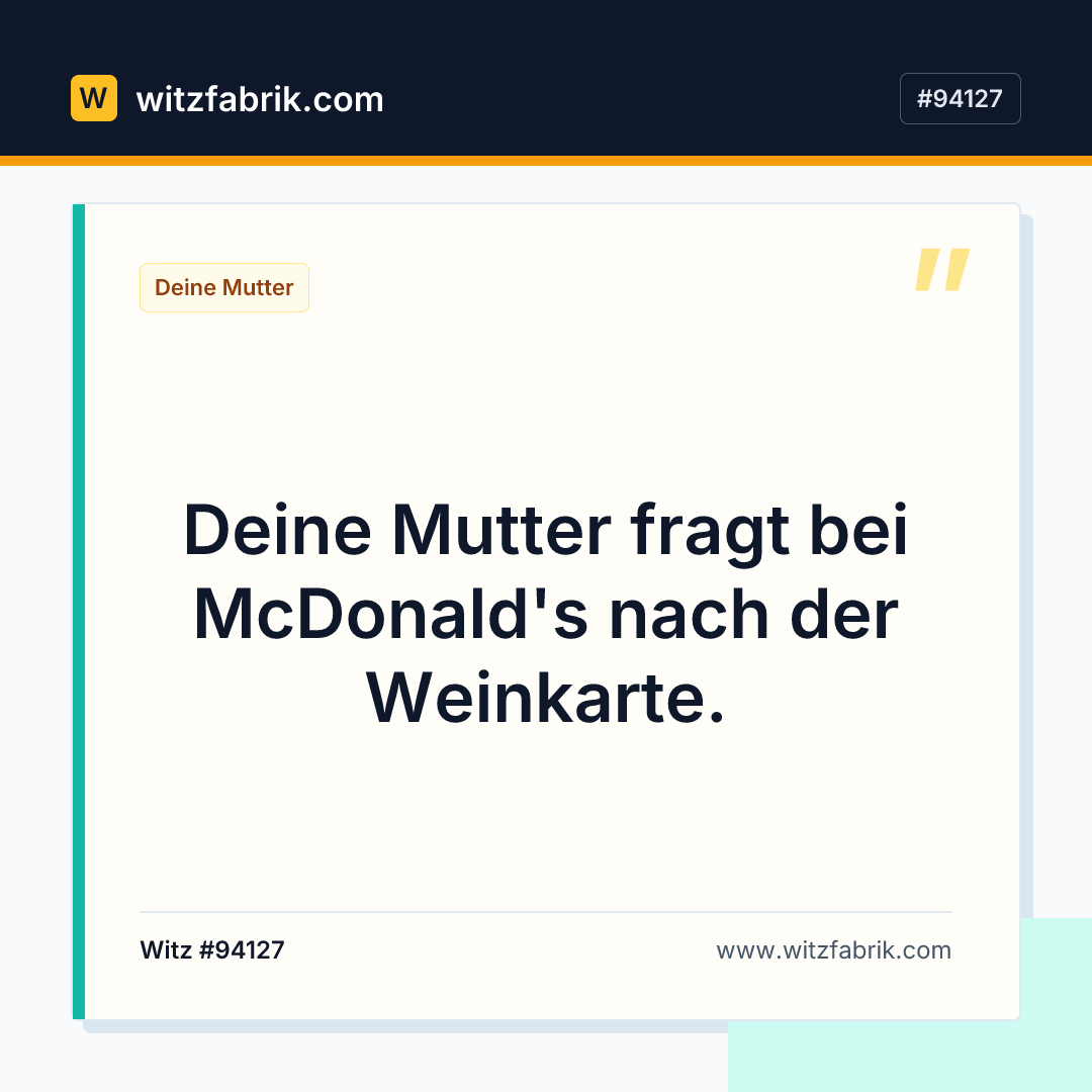 Witzfabrik-Bild zu Witz #94127