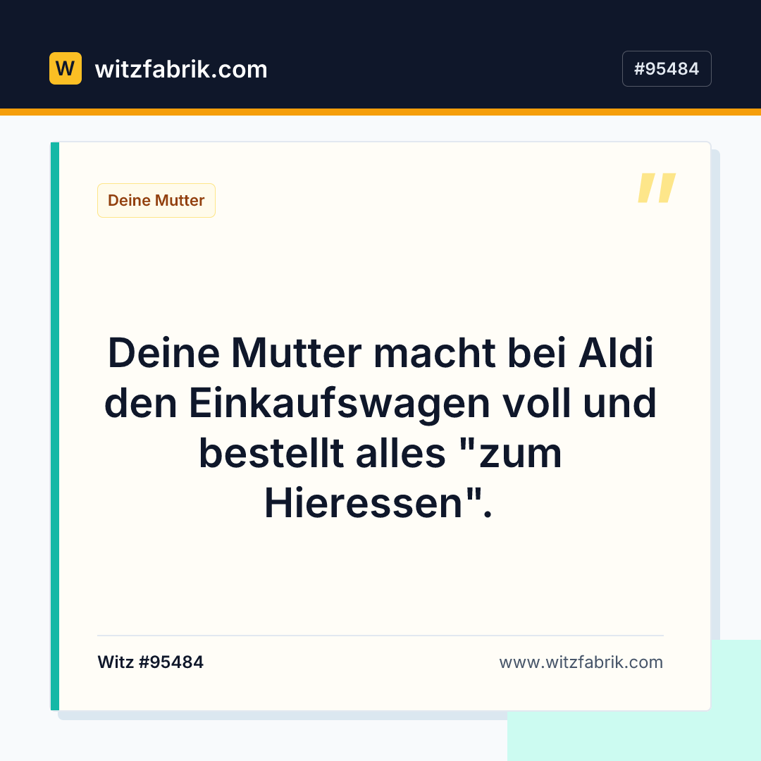 Witzfabrik-Bild zu Witz #95484