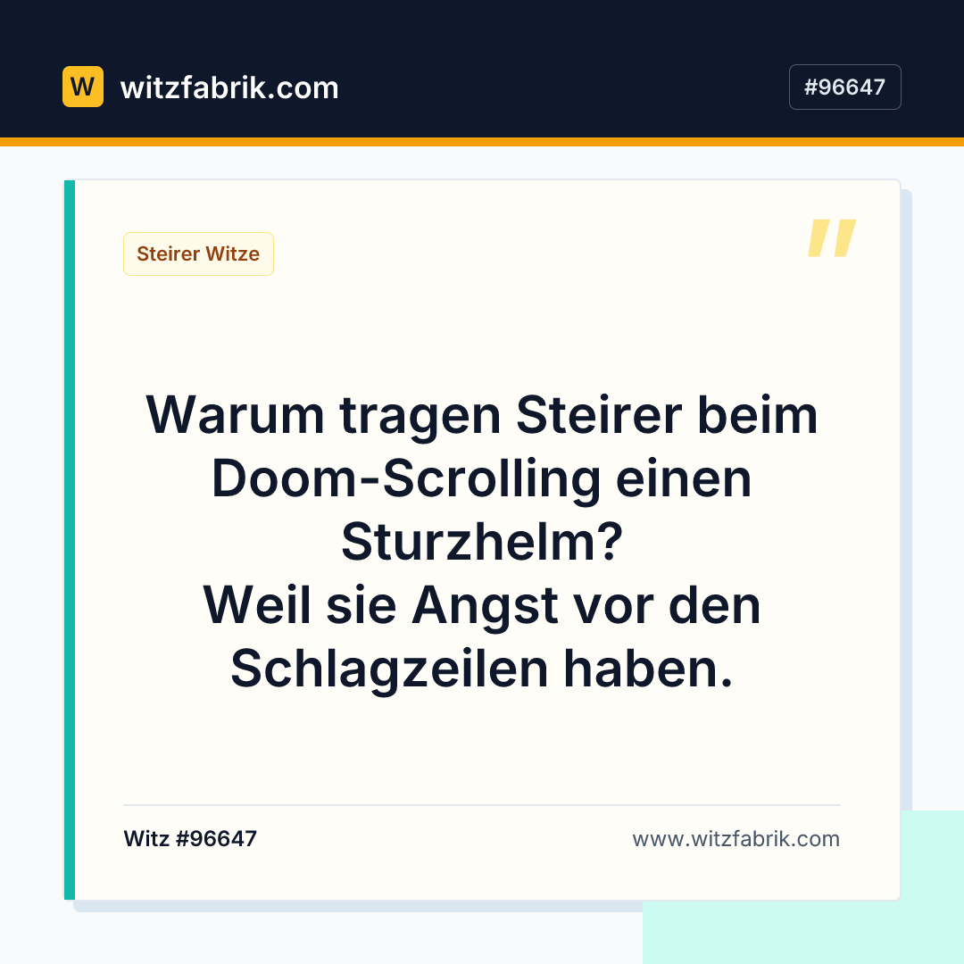 Witzfabrik-Bild zu Witz #96647