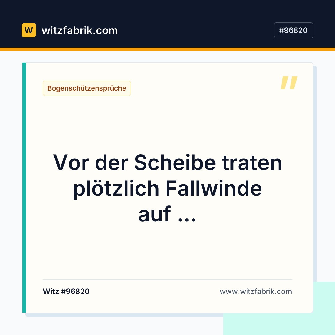 Witzfabrik-Bild zu Witz #96820