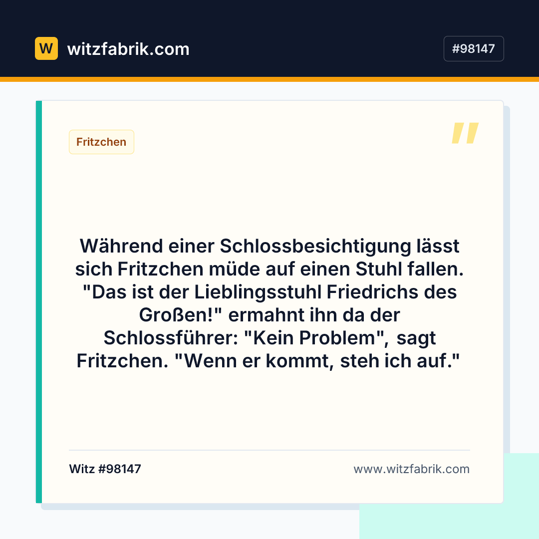 Witzfabrik-Bild zu Witz #98147