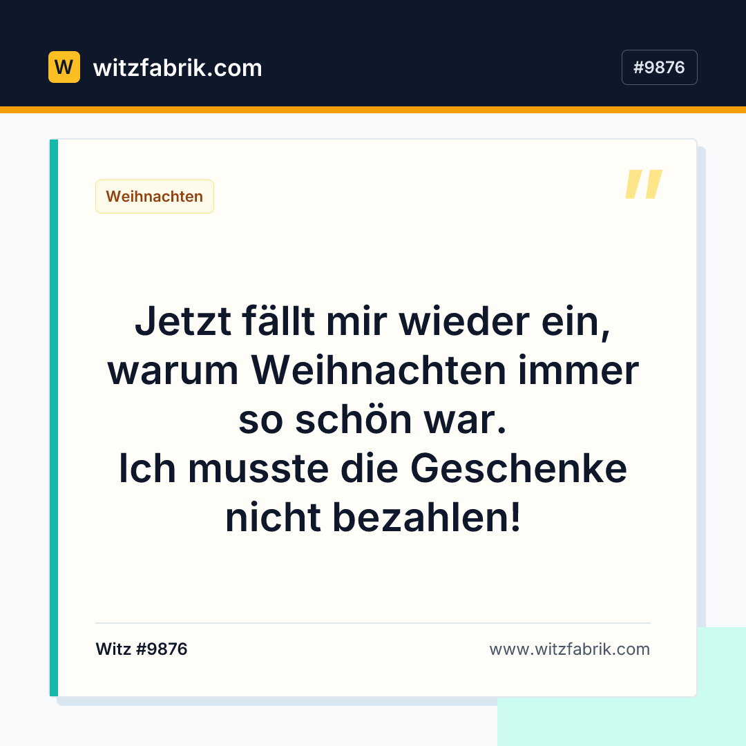 Witzfabrik-Bild zu Witz #9876