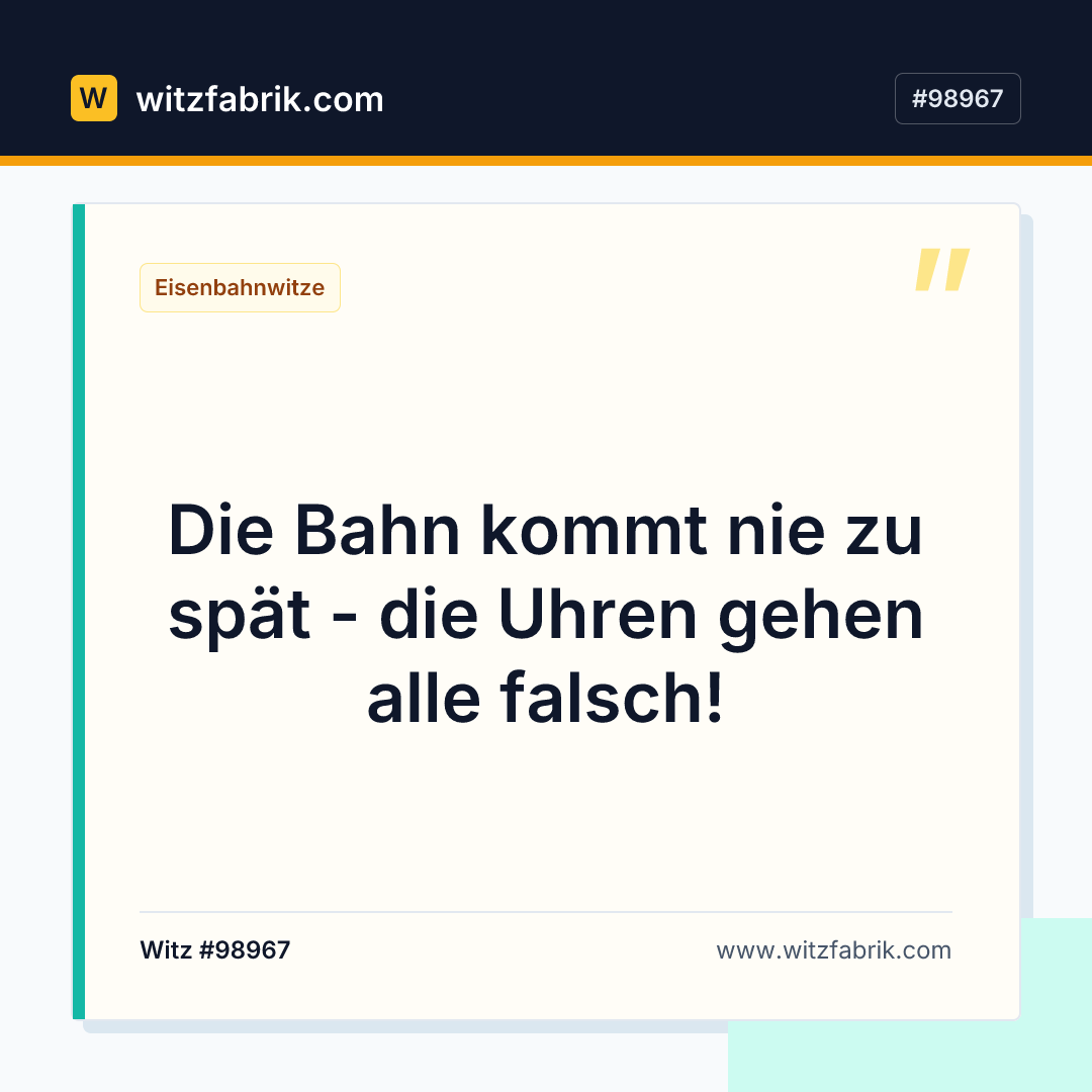 Witzfabrik-Bild zu Witz #98967