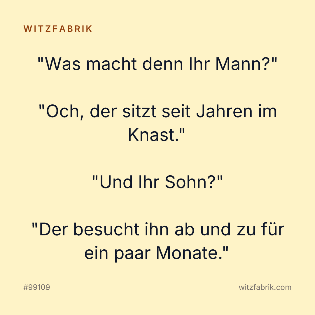 Witzfabrik-Bild zu Witz #99109