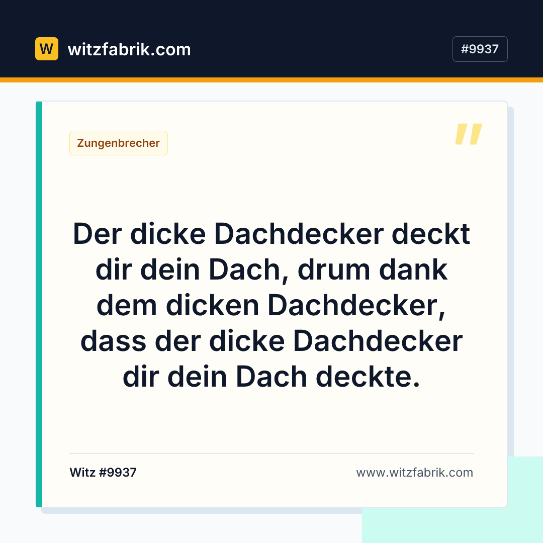 Witzfabrik-Bild zu Witz #9937